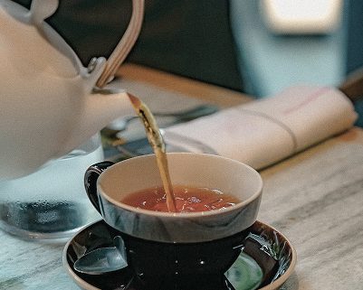 Tea poured as a small daily ritual